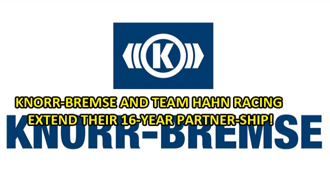 Knorr-Bremse and Team Hahn Racing Extend Their 16-Year Partner-Ship