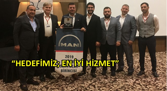 MAN’ın Servis Şampiyonları Ödüllerini Aldı