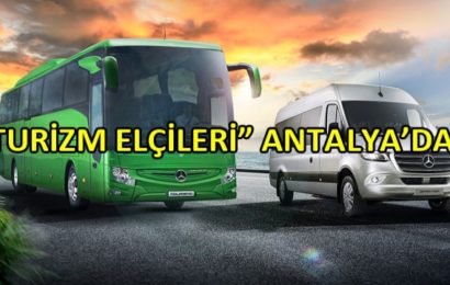 Mercedes-Benz’in Turizm Elçileri Yeni Sprinter ve Tourismo 15 Antalya’da