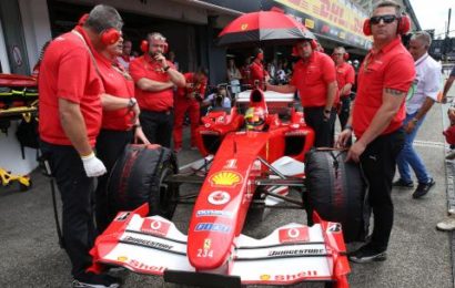 Mick Schumacher enjoys 'amazing' first run in Ferrari F2004