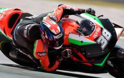 Smith happy to remain at Aprilia, 'early' 2020 bike