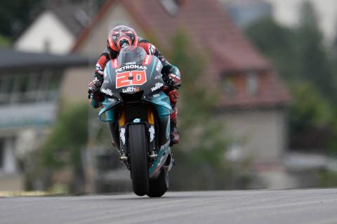 Quartararo: Arm feels good, we didn’t get to push on softs Quartararo: Arm feels good, we didn’t get to push on softs