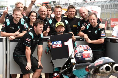 Moto3 Germany: Sasaki secures stunning maiden pole at the Sachsenring