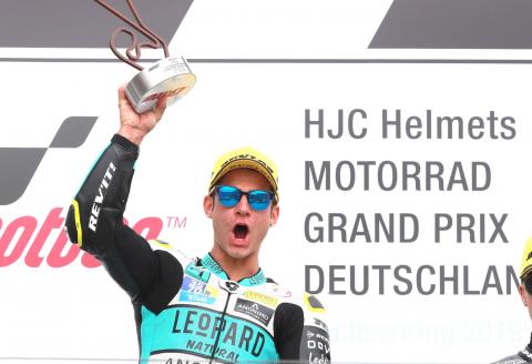 Moto3 Germany: Dalla Porta triumphs after frantic final lap Moto3 Germany: Dalla Porta triumphs after frantic final lap