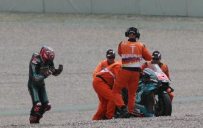 'Don't hesitate' – Quartararo's first race mistake