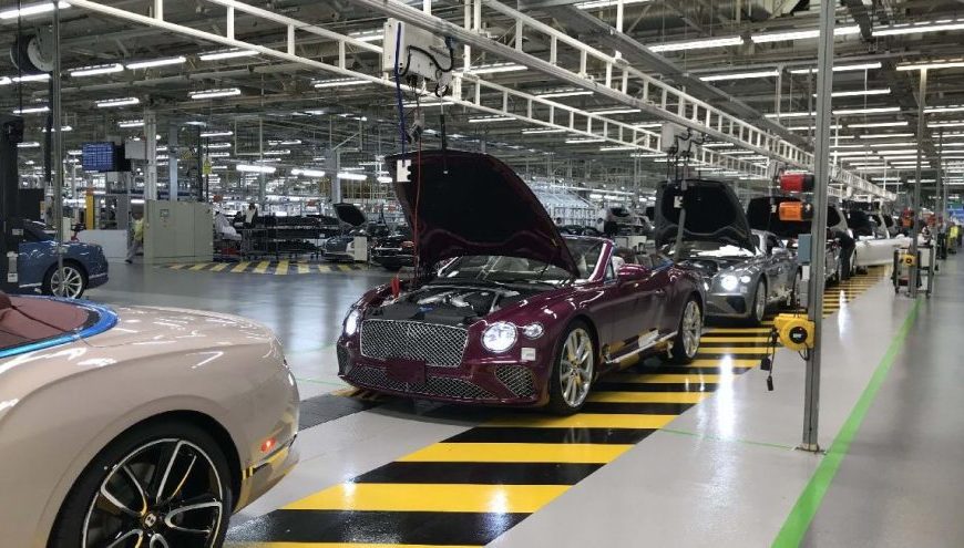 Sözcü, Bentley’in Crewe Fabrikası’nı gezdi…