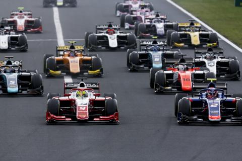 2019 F2 Macaristan sprint  Yarış Sonuçları
