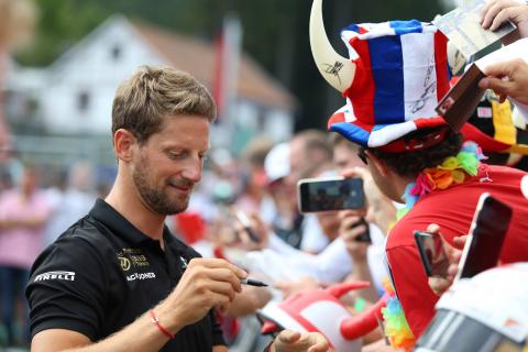 Grosjean 'quite confident' of F1 stay, but considering options Grosjean 'quite confident' of F1 stay, but considering options
