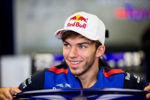 Gasly happy to be working with Toro Rosso again Gasly happy to be working with Toro Rosso again