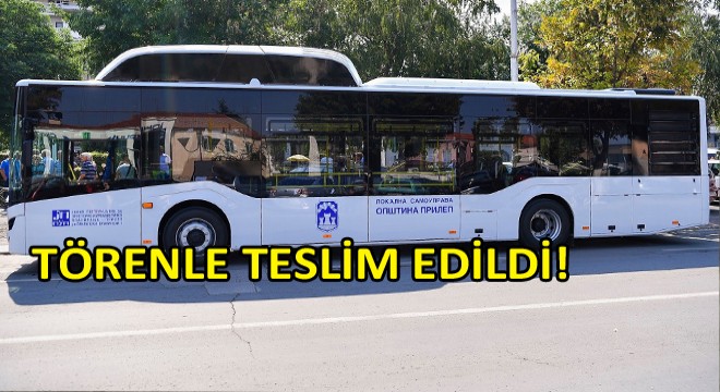 Anadolu Isuzu Makedonya’ya 4 Adet CNG Sistemli Isuzu Citiport Teslim Etti
