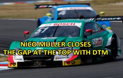 Nico Müller Closes The Gap At The Top With DTM Win Number Two Of The Season