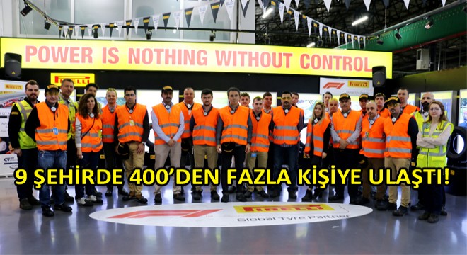 Pirelli, 9 Şehirde 400’ü Aşkın Kişiye Eğitim Verdi Pirelli, 9 Şehirde 400’ü Aşkın Kişiye Eğitim Verdi