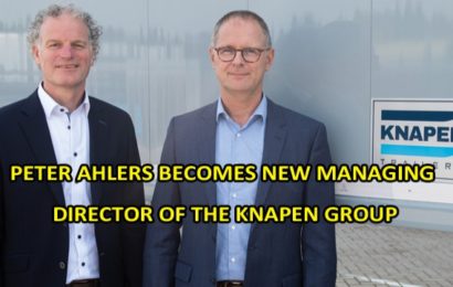 Peter Ahlers Becomes New Managing Director Of The Knapen Group