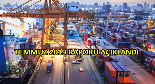 Temmuz 2019 Taşımacılık İstatistikleri Değerlendirme Raporu Yayımlandı Temmuz 2019 Taşımacılık İstatistikleri Değerlendirme Raporu Yayımlandı