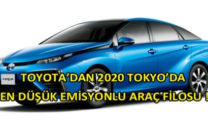 Toyota, 2020 Tokyo Olimpiyatları İçin Hazırlanıyor!