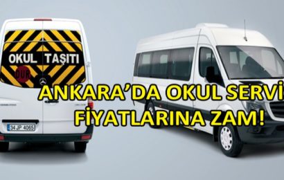 Yeni Eğitim-Öğretim Yılının Okul Servis Fiyatlarına Zam Geldi!