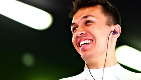 Albon ‘keeping feet on ground’ for Spa Red Bull debut Albon ‘keeping feet on ground’ for Spa Red Bull debut