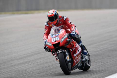 Dovizioso edges Marquez in FP1 as MotoGP summer break ends Dovizioso edges Marquez in FP1 as MotoGP summer break ends