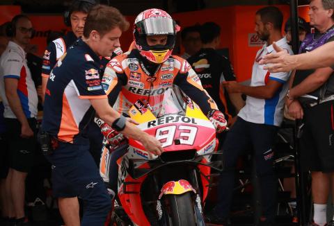 Marquez explains chassis dilemma, Dovi 'fastest'