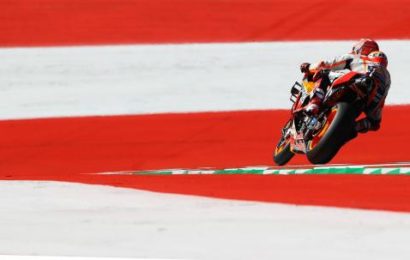 Marquez dominates to take MotoGP pole position record in Austria