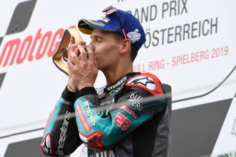 Quartararo keeps on learning with podium at toughest race Quartararo keeps on learning with podium at toughest race