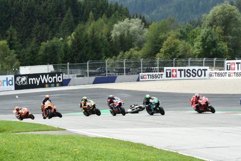 Crutchlow falls as Espargaro stops Crutchlow falls as Espargaro stops