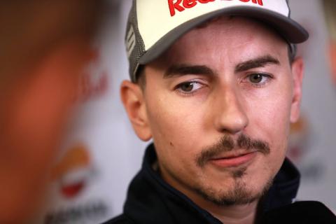 Lorenzo: I had quite a lot of pain on the bike