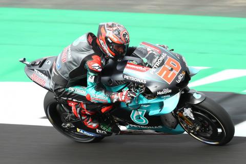 UPDATED: Quartararo quickest after lap times returned UPDATED: Quartararo quickest after lap times returned