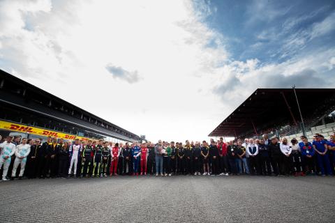 On a dark weekend, the paddock’s spirit burns brightly On a dark weekend, the paddock’s spirit burns brightly