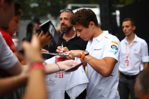 Norris joins Verstappen, Gasly at back of Monza grid