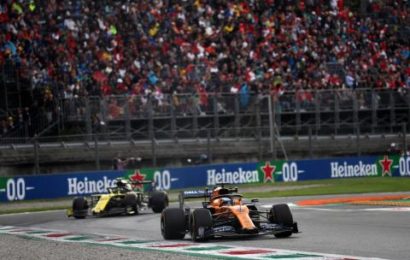 Hulkenberg, Sainz, Stroll all get reprimands for Italian GP Q3