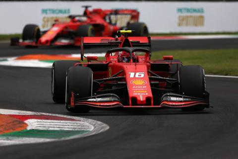 Leclerc scores Italian GP pole as qualifying ends in farce