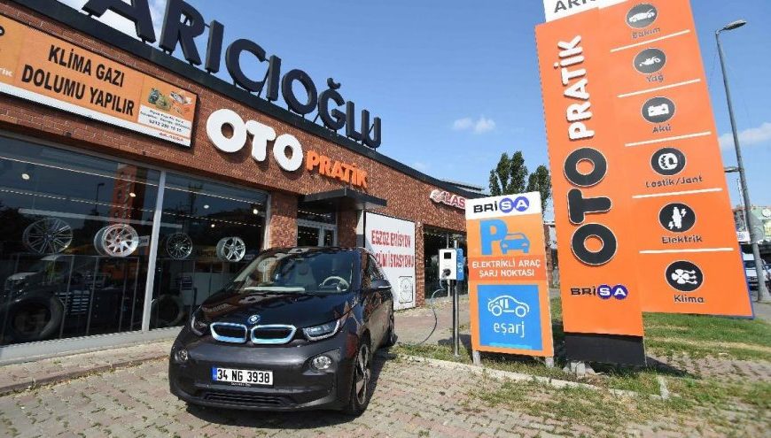 Otopratik mağazalarında E-Şarj istasyonları olacak!