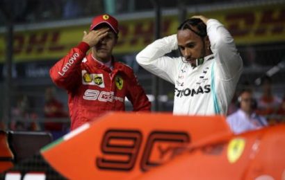 Hamilton: Fighting Ferrari in Singapore qualifying a struggle