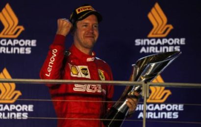 Support from F1 fans inspired me to Singapore win – Vettel