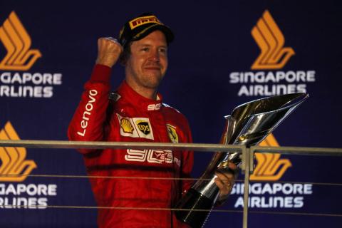 Support from F1 fans inspired me to Singapore win – Vettel Support from F1 fans inspired me to Singapore win – Vettel