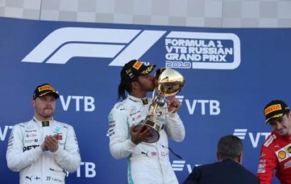 Hamilton not thinking about F1 title despite dominant points lead