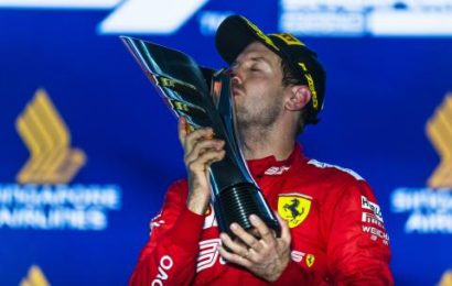 Vettel’s timely breakthrough as Ferrari tensions rise
