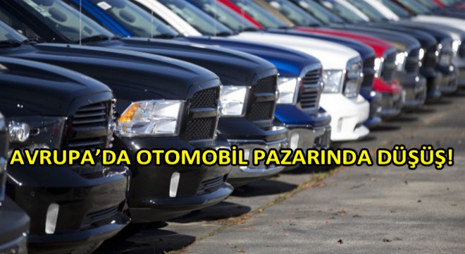 Avrupa Otomobil Pazarı 2019 Ocak-Ağustos Döneminde %3,2 Azaldı Avrupa Otomobil Pazarı 2019 Ocak-Ağustos Döneminde %3,2 Azaldı