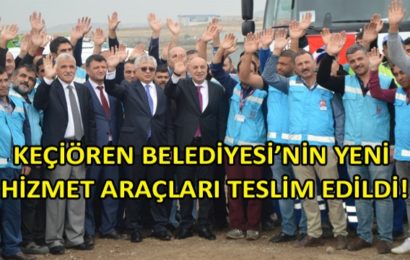 Keçiören Belediyesi 93 Hizmet Aracını Bünyesine Kattı!