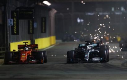 ‘Very hard’ to beat Ferrari at remaining races – Hamilton