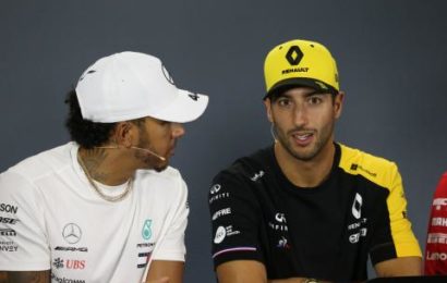 Ricciardo calls for greater respect after Hamilton crash cheers