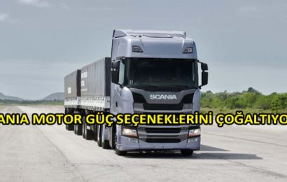 Scania, 13 Litrelik Motor Yelpazesine 540 HP Seçeneğini Ekledi