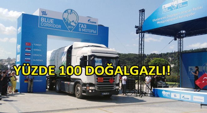Scania, Mavi Koridor Rallisi’ne CNG’li Modeli ile katıldı! Scania, Mavi Koridor Rallisi’ne CNG’li Modeli ile katıldı!