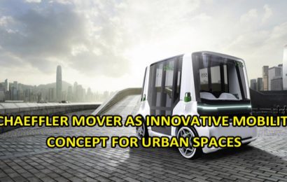 Schaeffler Mover As Innovative Mobility Concept For Urban Spaces
