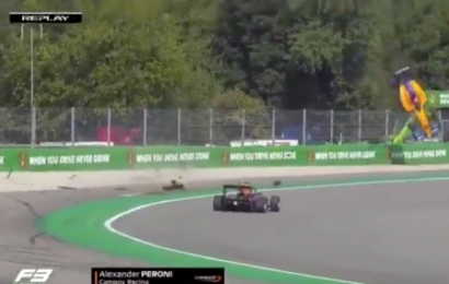 FIA removes sausage kerb at Parabolica after horror F3 crash