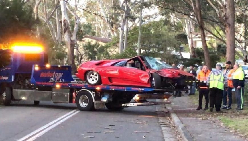 Klasik Lamborghini’nin hazin sonu Klasik Lamborghini’nin hazin sonu