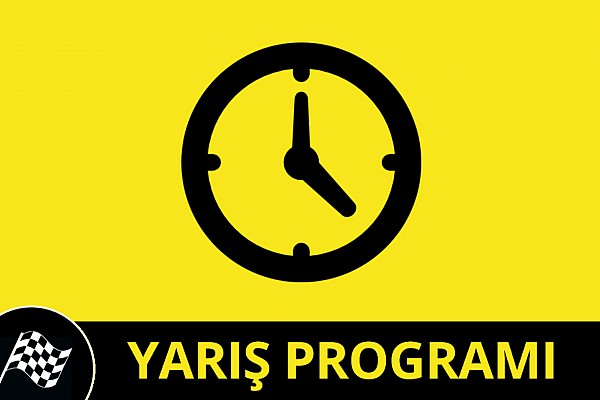 26-28 Temmuz Yarış Programı