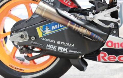 Carbon fibre swingarms banned in Moto3