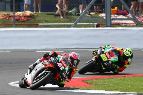 Aleix 'really upset' by lack of Aprilia updates